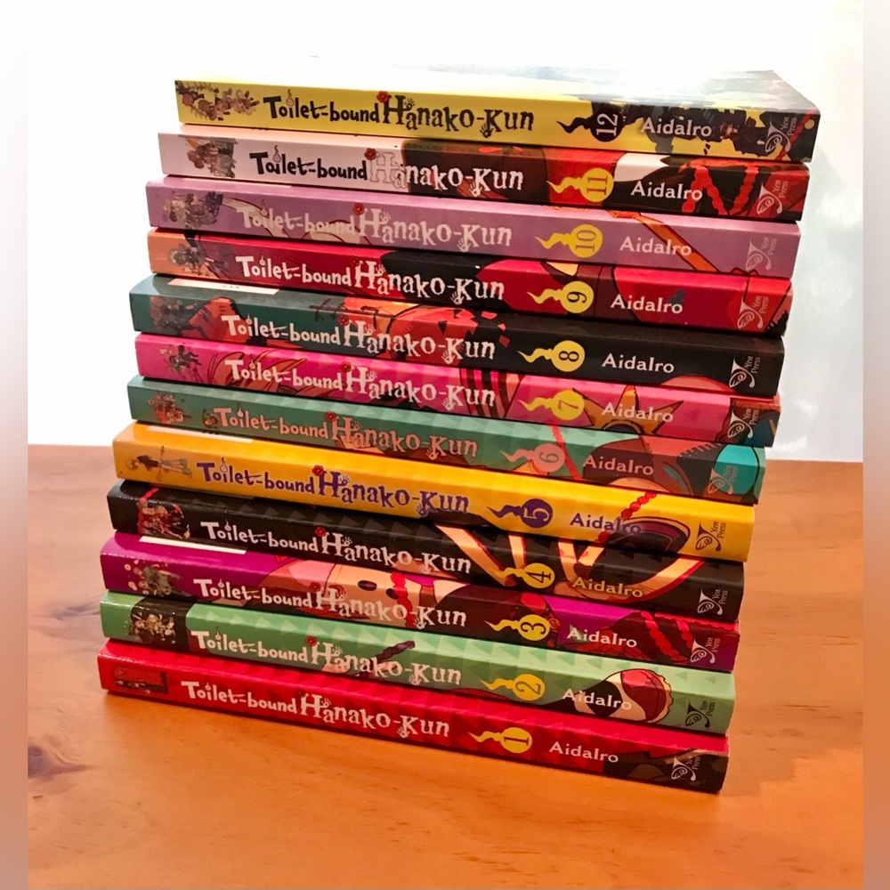 Toilet-Bound Hanako-Kun Book Lot 1-12 Manga Book Series Paperback Books